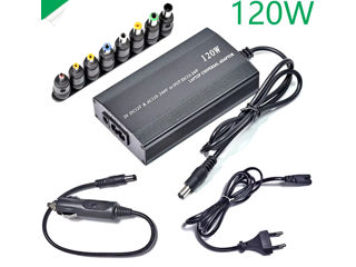 Sursă de alimentare reglabilă 120W 220V ,110V la 12V ,15V ,16V 18V 19V 20V 22V 24V Încărcător auto A foto 1