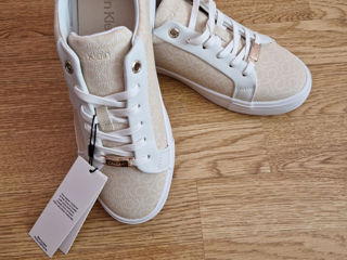 Calvin Klein Low Pro Mono Mix Trainers