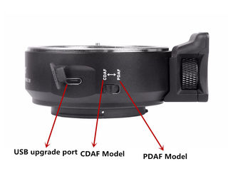 Viltrox EF-NEX IV адаптер с подержкой автофокуса для объектива Canon EF EF-S для Sony E Mount foto 8
