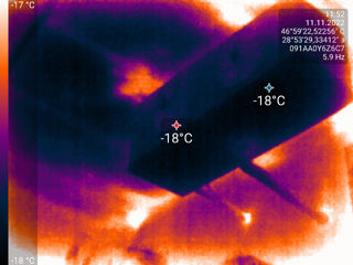 Тепловизионное обследование промышленных морозильных камер и холодильников. foto 4