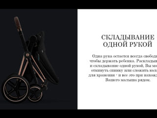 Cybex priam 4. Rose Gold. 4 в 1 с автолюлькой и базой изофикс foto 4