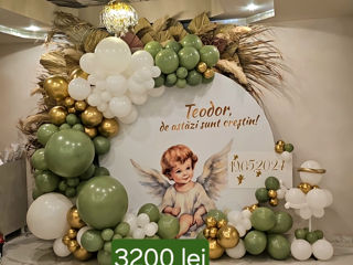 Decor pentru evenimente. Botez. Cumatrie. Zi dde naștere.  Panouri personalizate pentru orice gust. foto 6