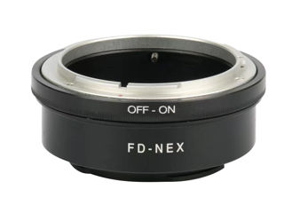 Vând  FD-NEX Mount Adapter pentru Canon FD Lens la Sony NEX3C NEX7 E mount foto 2