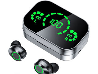 Căști Bluetooth TWS YD03 Air Pro cu power bank