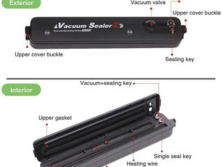Aparat de Vidat alimente vacuum Вакуумный Аппарат для Пищевых Продуктов foto 6