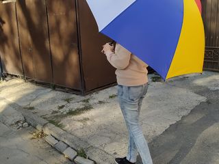 Оригинальный зонт трость Республики Молдова foto 2
