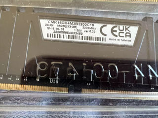 Corsair Vengeance 16GB 2x8GB DDR4 Desktop Memory 3200MHz C16 Kit foto 3