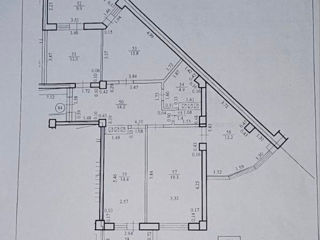 Apartament cu 3 camere, 108 m², Buiucani, Chișinău foto 13