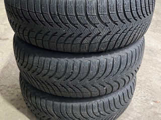 Продам 4 б.у шины 195/60 R15 Michelin Alpin Winter фото 1