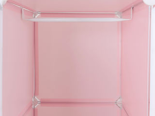 Модульный розовый шкаф foto 6