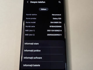 Samsung S20, stare bună. foto 4