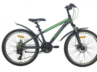 Bicicleta de munte Aist Rocky Junior 2.1 Gri/Verde
