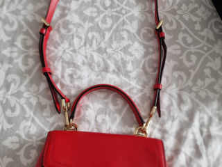 Michael Kors Ava mini, red, leather, 1400 lei