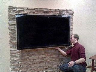 Установка и монтаж телевизоров на стену. Instalare suport tv pe perete. Suport TV