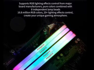 Asgard RGB DDR5 2*16gb 5200Mhz/6000Mhz 1.25v Cl34 [nou,cutie] foto 2