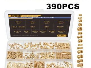 390X M2 M3 M4 M5 Комплект гаек с внутренней резьбой из латуни с накаткой и резьбой foto 2