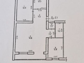 Apartament cu 2 camere, 103 m², Centru, Chișinău foto 9