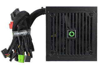 Gamemax ge-700 80+ 700 watt smps power supply pro gaming foto 2