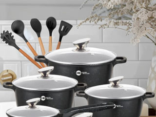 Set Cratite Higher Kitchen ,Granit ,17 pcs foto 3