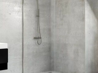 Perete de duș calitativ cu sticlă groasă