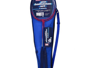 Set badminton ,,Pro badminton" nou/Комплект из двух ракеток чехла.