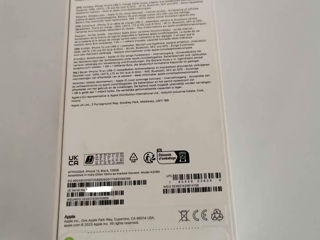 iPhone 15 128GB Black sigilat! Livrare gratuita! foto 2