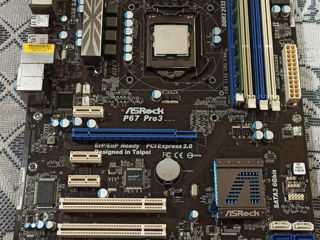 Продам  плату Asrock P67 Pro3 - (1155 socket). Цена- 900 лей. Бельцы. 
 foto 1