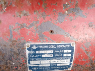 Generator Yanmar 12kw foto 2