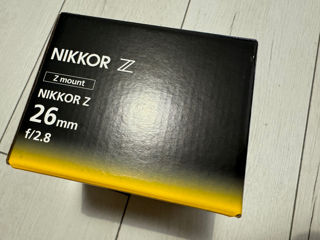 Nikon 26mm f2.8 Z