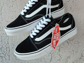 Vans old skool  black white( pe loc mărimi) foto 4