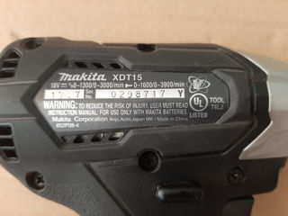 Шуруповёрт Makita Impact 18v foto 4