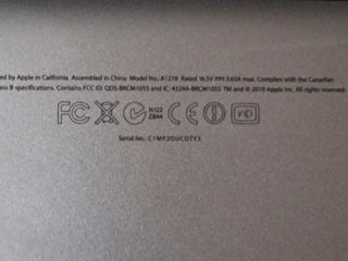 MacBook PRO 2012 foto 4