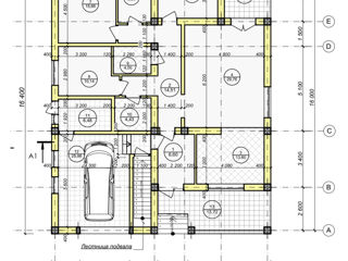 Se vinde loc de casă  cu proiect nou gata de constructie