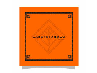 Bandană de marcă de la Casa Del Tabaco.