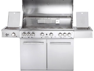 Gratar pe gaz german  grill all'grill s2 modular-chef "xl" -oţel inoxidabil газовый гриль foto 1