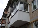 Балконы. Расширение.Удлинение- кладка. Стеклопакеты от 30 -70 евро. Демонтаж, расширение, кладка, шт foto 5