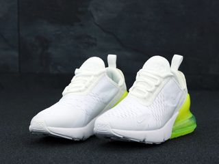 Nike Air Max 270 White & Yellow Unisex foto 2