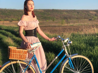 Редкий винтажный италианский женский велосипед "ORO" 1960 год! foto 2
