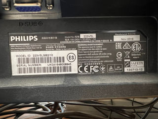 LED Monitor Philips 223V - 600Lei + Livrare foto 7