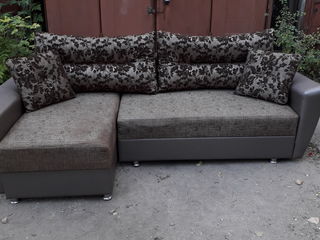Угловой раскладной диван фирмы Комфорт в отличном состоянии. 2.50*1.45 foto 3