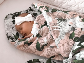 Pături de înfășare pentru nou-născuți LaMillou, Polonia - Baby Horn foto 1