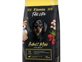 Fitmin For Life Adult Mini сухой корм для мелких пород Есть Доставка