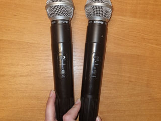 Радиосистема Shure sm 58 (2 микрофона, закос под оригинал) фото 0