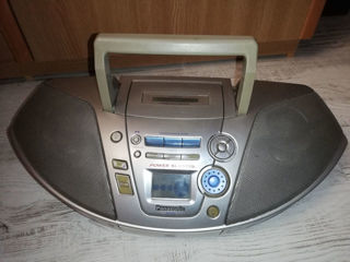 Переносной радио магнитофон. Бумбокс.MP3