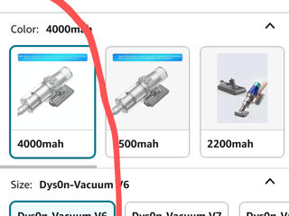 Battery 4000 mAh Dyson v6 foto 6