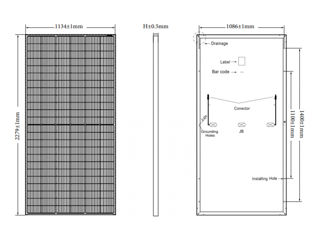 Солнечная панель sunova solar 550w, mono, в молдове! panouri fotovoltaice. foto 8