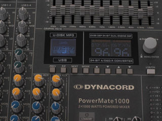 Set mixer activ dynacord 1000-3 , starea nou,documente,2 оригинальных сателита fbt 15,чехлы foto 2