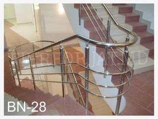 Balustrade Inox, balustrade fier forjat, balustrade la balcon, balustrade la scari foto 11