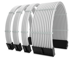 Тканевые кабели для ПК (набор удлинителей питания)