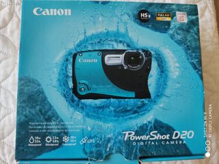 Canon PowerShot D20.Poze si video sub apa. 50 euro foto 1